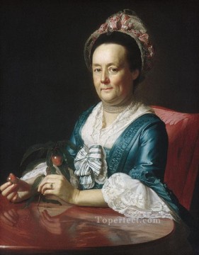 Mrs John Winthrop colonial New England Portraiture John Singleton Copley Oil Paintings
